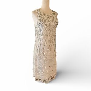 NWT Parker Black Allegra White Flower Cocktail Dress Size 2